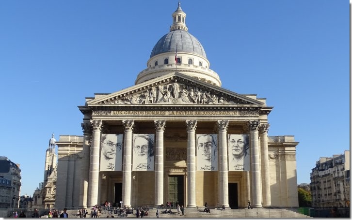 Le panthéon situé à Paris 