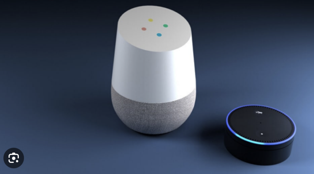 Google Home ( blanc ) 
Alexa ( noir ) 