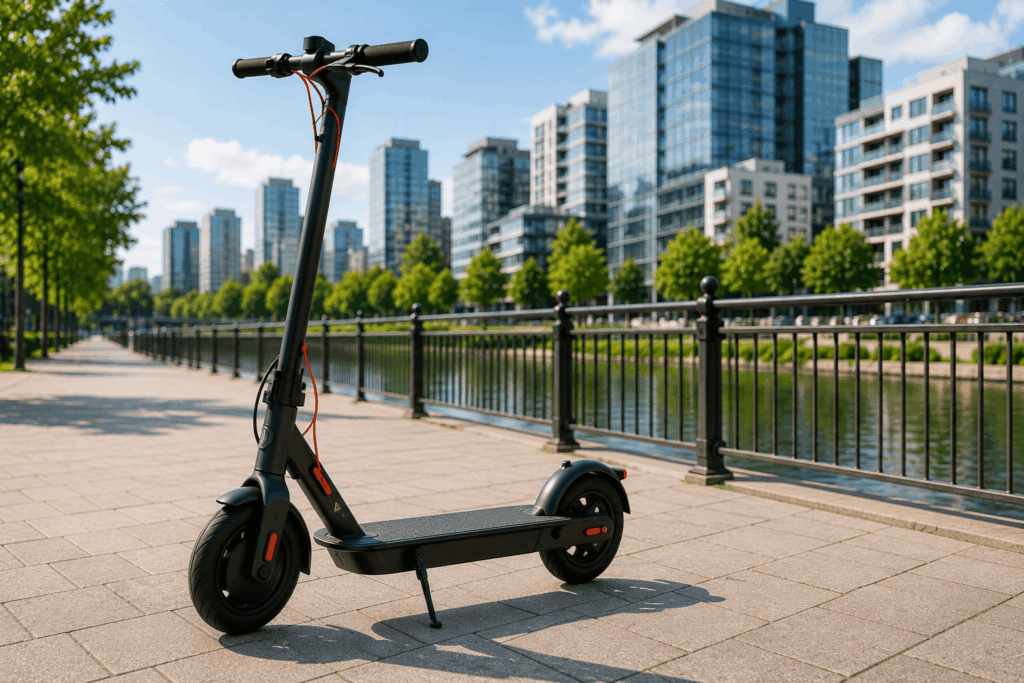 Trottinette électrique pour représenter le projet 