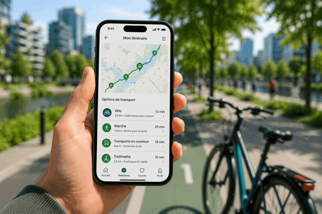 Application permettant d'identifier les besoins de transport 