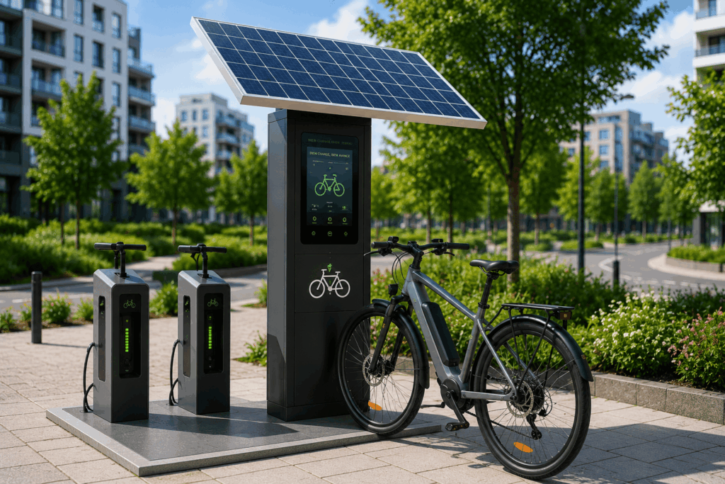 Vélo électrique pour représenter le projet 